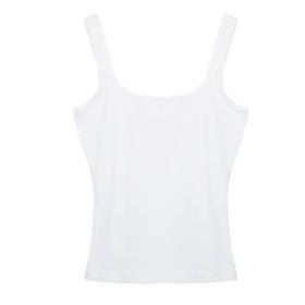 方领吊带内搭T恤