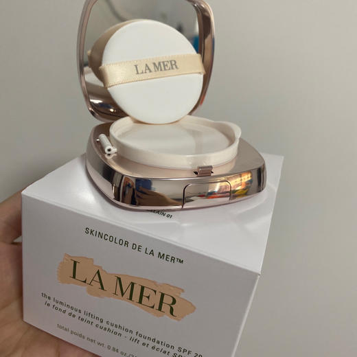 LA MER海蓝之谜鎏光焕变气垫粉底液女防晒保湿补水 商品图5