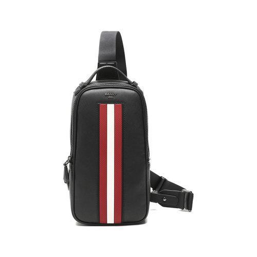 BALLY/巴利 2021款 男士涂层再生牛皮革手提单肩斜挎包胸包 MALIKHO 商品图0