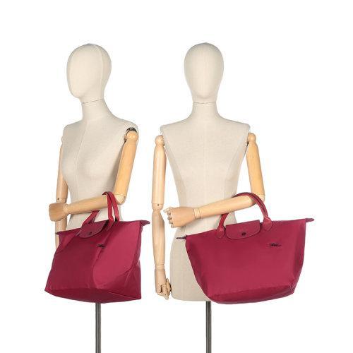 Longchamp/珑骧 女士LEPLIAGE系列中号织物短柄可折叠手提包饺子包 1623 619 商品图14