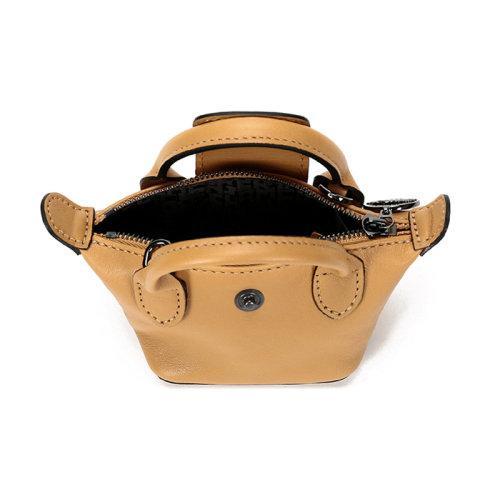 Longchamp/珑骧  女士LE PLIAGE CUIR系列迷你款羊皮手拿包单肩斜挎包 10099 757 商品图39