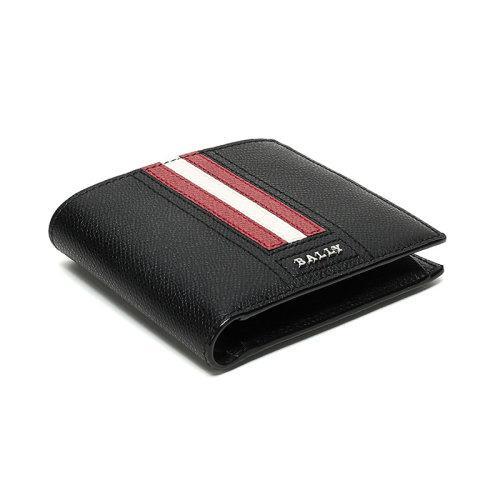 BALLY/巴利【22春夏新款】男士皮质短款钱包钱夹条纹 TEISEL LT 商品图3