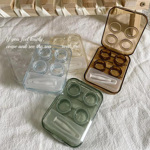 隐形眼镜盒/像鱼as641两付装 商品图0