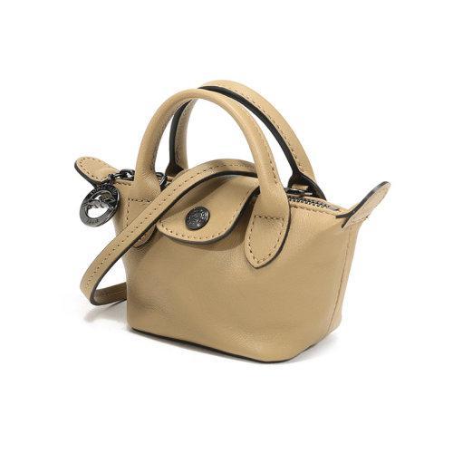 Longchamp/珑骧  女士LE PLIAGE CUIR系列迷你款羊皮手拿包单肩斜挎包 10099 757 商品图41