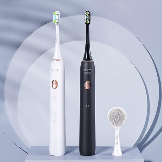 素士X3U升级版声波电动牙刷家用男女成人款 商品图3