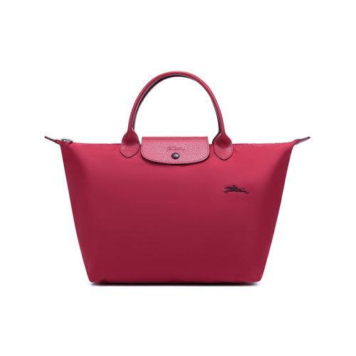 Longchamp/珑骧 女士LEPLIAGE系列中号织物短柄可折叠手提包饺子包 1623 619 商品图10