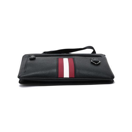 BALLY/巴利 2021款 男士涂层再生牛皮革单肩斜挎包手拿包 MILVAR 商品图8