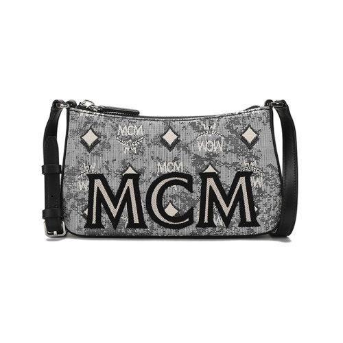 MCM/MCM【21秋冬新款】女士织物/配皮Vintage Jacquard onogram单肩斜挎包迷你款 MWSBATQ01 商品图0