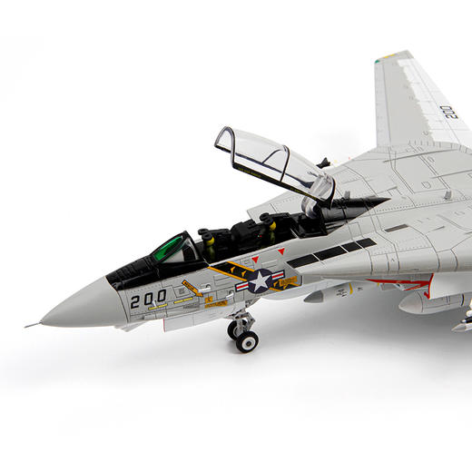 特尔博Terebo1:72F14雄猫合金飞机模型 F-14A战斗机VF-84中队军事拼装 商品图6