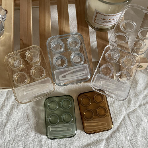 隐形眼镜盒/像鱼as641两付装 商品图1
