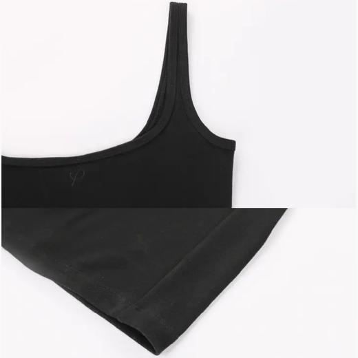 紧身方领高开衩背心 商品图2