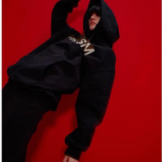 连帽套头卫衣连衣裙 商品图1