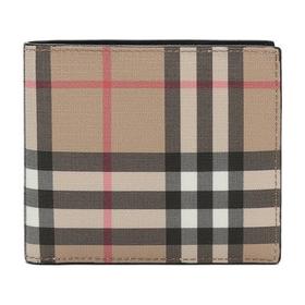 BURBERRY/博柏利  男款聚氨酯纤维/织物短款钱包钱夹 80166181