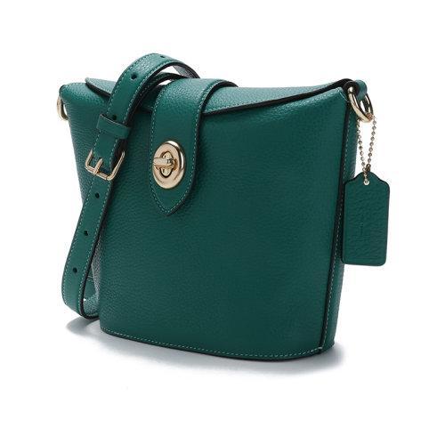 COACH/蔻驰 2021款 女士鹅卵石纹皮革ADDIE单肩斜挎包 C2814 商品图1