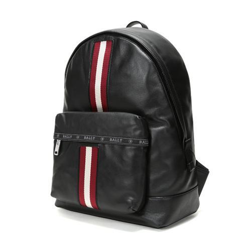 BALLY/巴利【21秋冬新款】男士皮质手提双肩包背包条纹 HARPER 商品图1