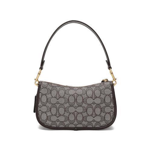 【明星同款】COACH/蔻驰 2021款 女士专柜款Originals系列织物/配皮SWINGER手提单肩斜挎包腋下包 C0721 商品图2