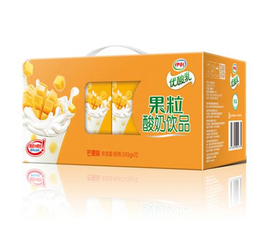 伊利果粒优酸奶饮品 245ml *12盒/箱 商品图2