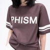 运动风肩部拼接T恤 商品缩略图1
