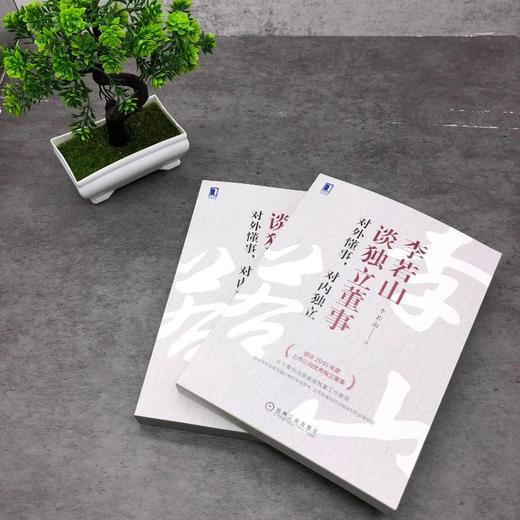 李若山谈独立董事：对外懂事，对内独立 商品图2