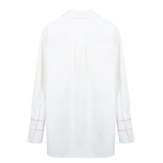 宽松拼接休闲衬衣 商品图2