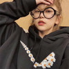 【亏本清仓】PARANOISE SWOOSH HOODIE  雏菊恶搞大勾卫衣黑色 （不支持退换）[福利品] 商品缩略图3
