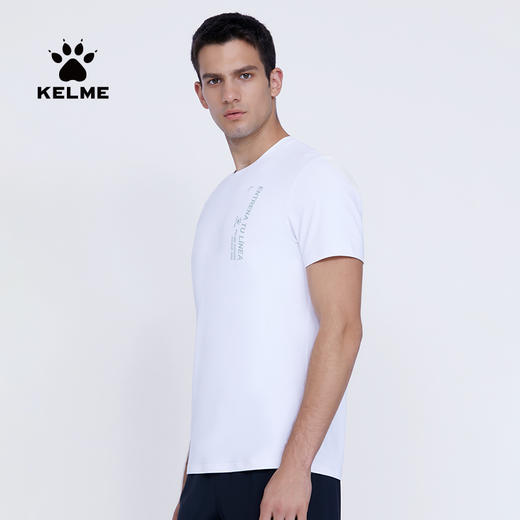 卡尔美正品夏季休闲运动T恤男短袖足球训练跑步健身速干上衣 商品图2
