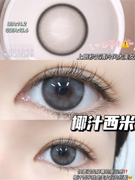 平价年抛丨椰汁西米·Pfgirlcon丨14.2mm（年抛/2片装) 商品图2