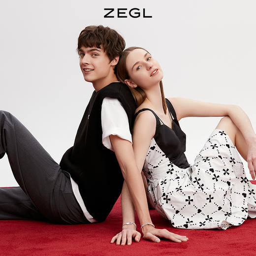 ZEGL设计师心动情侣款手链一对设计感小众手饰情人节礼物送男女友 商品图7