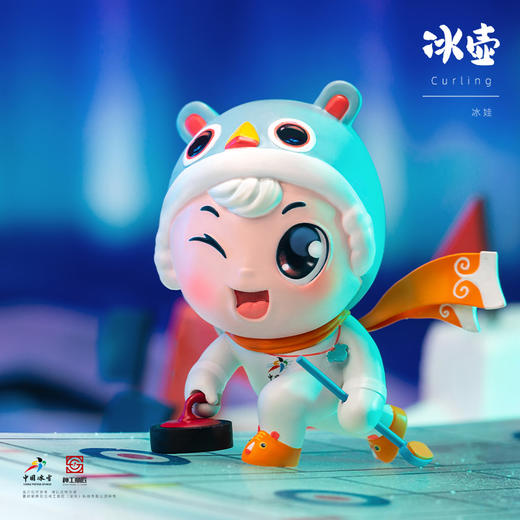 预售【2022冬季奥运雪娃】珍藏版中国冰雪卡通冬奥会冰娃雪娃盲盒整套14个手办纪念品[福利品] 商品图8