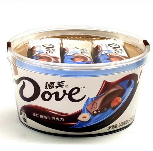 德芙榛仁葡萄干巧克力243g 商品图0