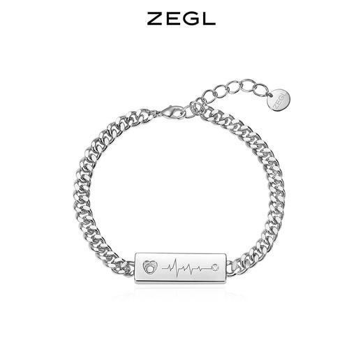 ZEGL设计师心动情侣款手链一对设计感小众手饰情人节礼物送男女友 商品图9