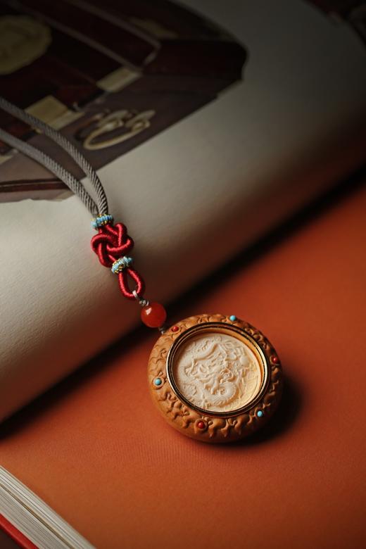 【青山特惠】老山檀 龙行天下 运转乾坤 吊坠s8 商品图4