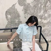 特价秒杀 Wildshadow 薄荷绿清纯可爱小衬衫 .潮快闪[福利品] 商品缩略图1