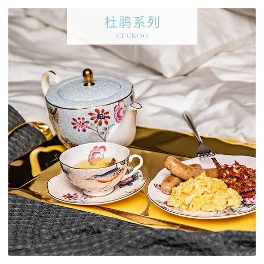 【6F】WEDGWOOD威基伍德杜鹃单杯碟骨瓷咖啡茶杯碟欧式礼盒套装 商品图3