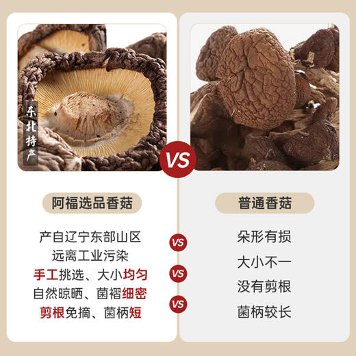 【东北剪根免摘香菇】东北特产 高品质剪根免摘香菇 商品图7