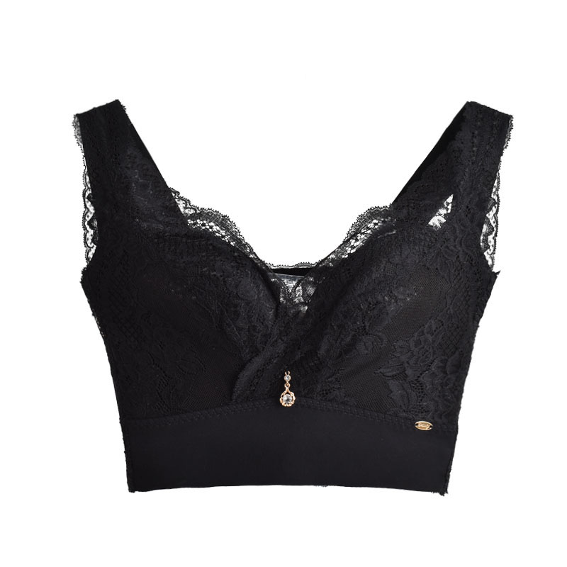 皇家丽美薄款大胸专属无钢圈背心式文胸WS1823-1