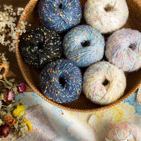 苏苏姐家印象点彩衣服帽子围巾毯子包包编织毛线团