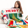 苏苏姐家圣诞节毯子材料包手工新年礼物钩针中粗编织毛线团 商品缩略图2