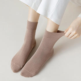 【拍两盒有赠品！】纯棉中筒袜（6双装）| 新疆纯棉，宛如一脚踩进云端，好品质能穿四季