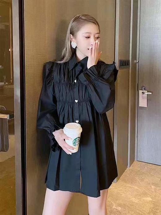 特价秒杀 wildshadow 褶皱长袖衬衫WS278 .潮快闪[福利品] 商品图0