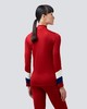 Perfect Moment - Chevron Thermal 1/2 Zip - Red 女装 保暖內衣 红色 商品缩略图2