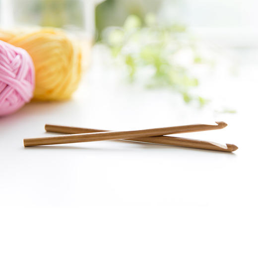 苏苏姐家竹质钩针宝宝婴儿木质粗毛线毛衣勾玩偶线团手工编织工具 商品图0