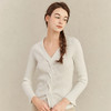 Famecoco范可儿别致甜美针织衫女春秋修身温柔上衣F221DD001 商品缩略图1