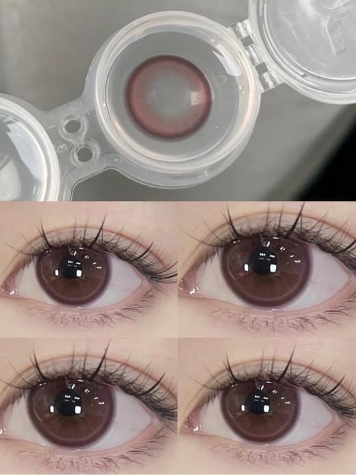 RURU PINK红酒窝（硅水凝胶）约14.5mm 着色13.8mm【年抛型】800/850度缺货 商品图0
