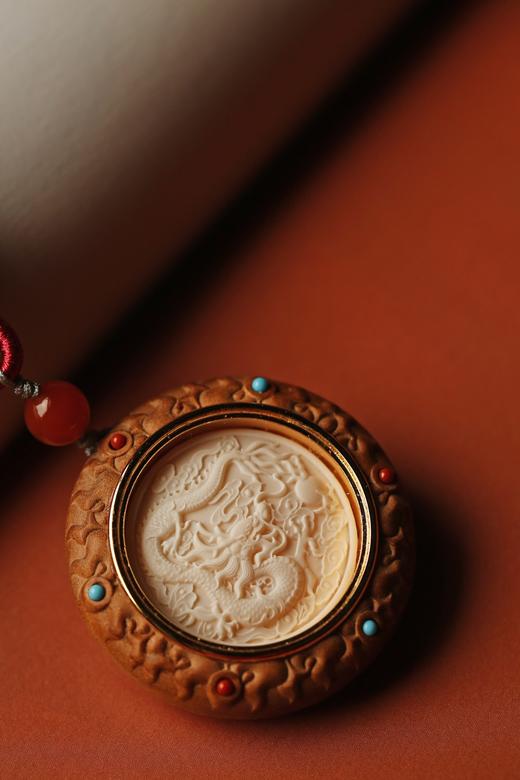 【青山特惠】老山檀 龙行天下 运转乾坤 吊坠s8 商品图5