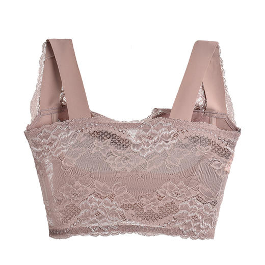 皇家丽美薄款大胸专属无钢圈背心式文胸WS1823-1 商品图3