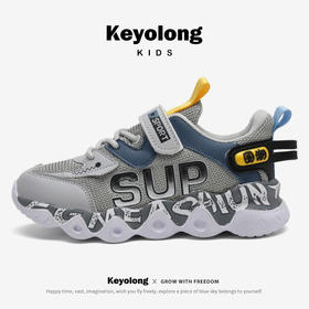 春季上新童鞋男童女童超酷跑鞋网面软底透气运动鞋