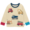 千趣会春秋中小童装T恤工程车圆领纯棉撞色男童宝宝打底衫 商品缩略图5