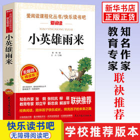 红色革命故事书小英雄雨来管桦原著中国儿童文学书系北京教育人民出版社小学四五六年级课外阅读书籍上册阅读童书老师