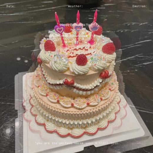 复古甜心 · 奶油蛋糕 商品图0